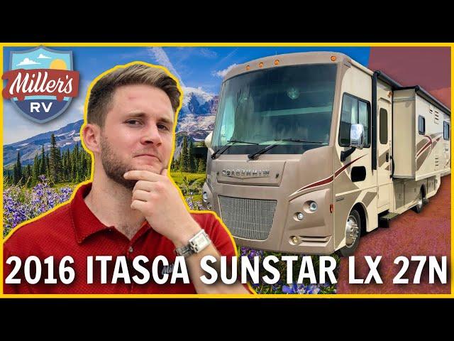 2016 Winnebago Sunstar LX 27N Motorhome Walkthrough | Itasca Class A RV