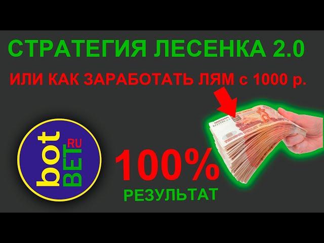 СТРАТЕГИЯ ЛЕСЕНКА или как с 1000 рублей заработать МИЛЛИОН | Настольный теннис