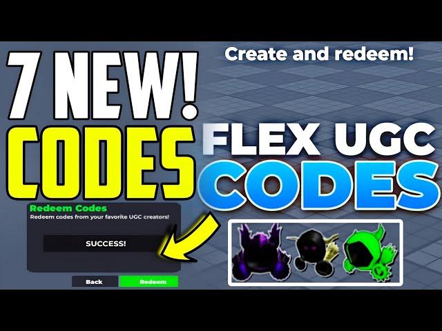 *NEW* ALL WORKING CODES FOR FLEX UGC CODES IN OCTOBER 2024 - FLEX UGC CODES - FLEX UGC