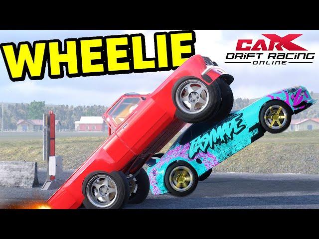 The Longest Wheelie Challenge! - CarX Drift Racing