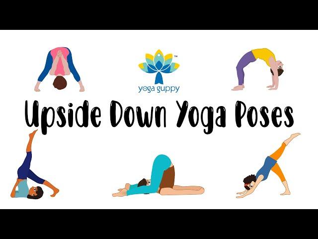 Yoga for Strength & Flexibility for Kids | Upside Down Yoga Poses | Yoga for Children | Yoga Guppy