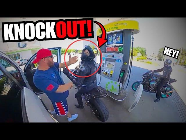 WHEN BIKERS FIGHT BACK | 1 HOUR OF ROAD RAGE & CRAZY MOTO MOMENTS 2024