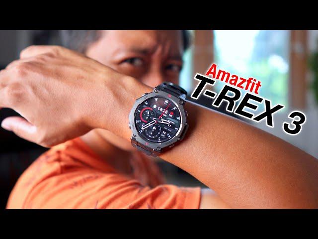 Amazfit T-REX 3 Review - Smartwatch TAHAN BANTING YG KEAWETAN BATERAINYA Kaga Bikin Pusing.. 27 HARI