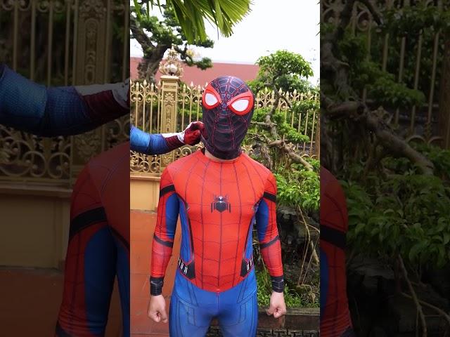 Finding real face of Spider-Man?Best TikTok Part119#shorts