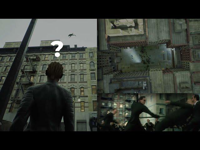 The Matrix Awakens Easter Egg Neo Vs Smith