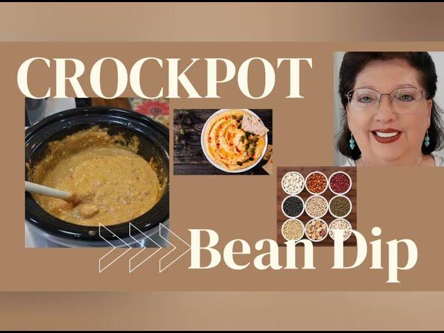 How To Make Crockpot Bean Dip/Deb's Kitchen Simple Cooking