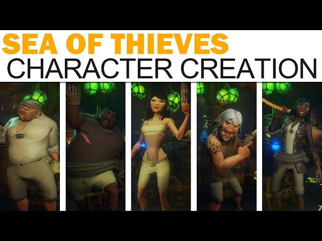 Sea of Thieves - Character 'Creation' (Infinite Pirate Generator)