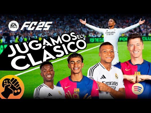 Jugamos el CLÁSICO Madrid-Barça en EA SPORTS FC 25 y este es nuestro pronóstico