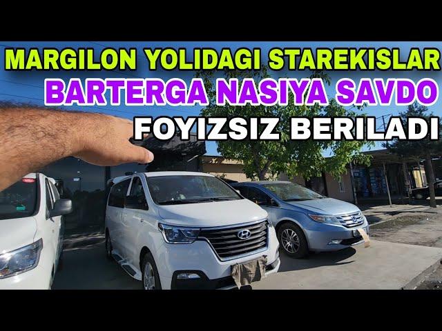 2 IYUN MARGILON YO'LIDAGI VARYANT BARTERGA HUNDAY STAREKISLAR VA HONDA ADESOV PACHKA DAMASLAR