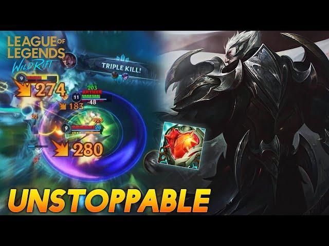 THIS SEMI-TANK DARIUS BUILD IS SO GOOD!!! | HOW I STOMPED FIORA | WILDRIFT