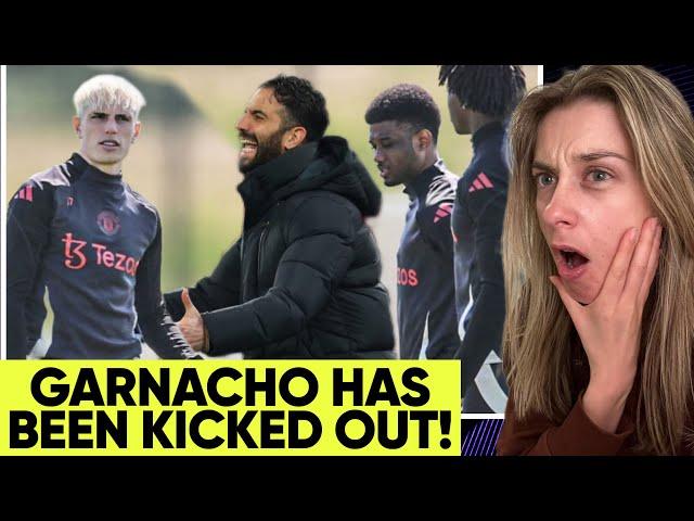It All Goes Down: Amorim Calls Carrington Squad Meeting & Orders Garnacho to Leave!