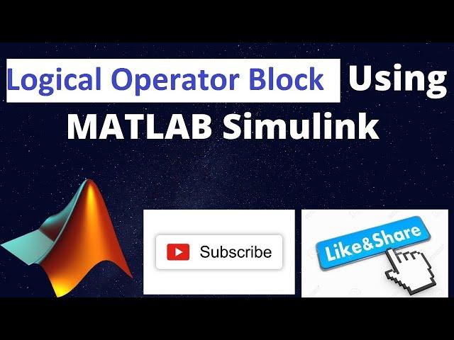 Logical operator in simulink || simulink logical operator simulation | simulated academy | Simulink
