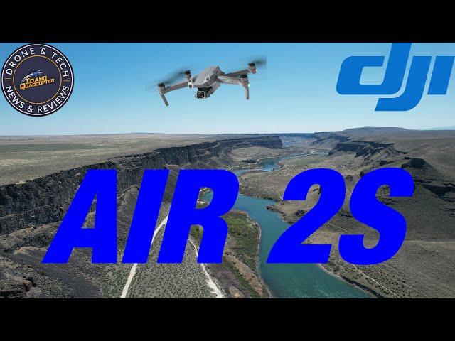 DJI Air 2S First Flight Over The Snake River Canyon