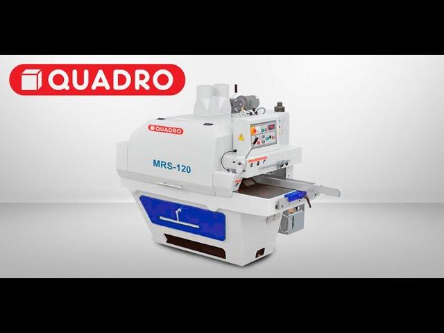 Многопильный станок с гусеничной подачей QUADRO MRS 120