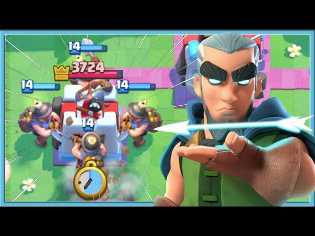  CHEAT DECK WITH MINER AND MAGIC ARCHER / Clash Royale