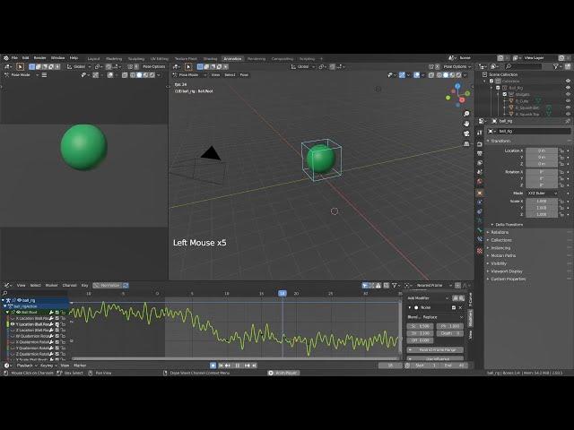 Blender Dope Sheet and Graph Editor