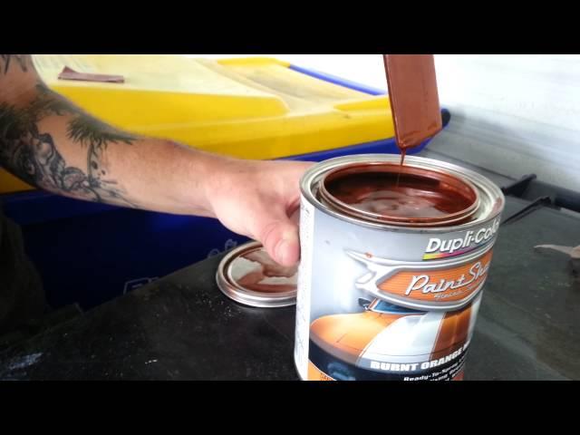 Duplicolor Paintshop Car Paint Burnt Orange