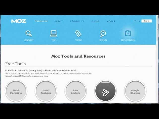 FREE SEO Analysis Tool Online - Moz SEO Toolbar - MarketingEasyStreet.com