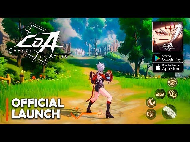 Crystal of Atlan - Global Official Launch Gameplay (Android/iOS)