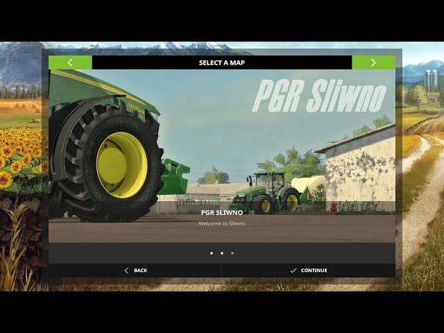 . Fs 17   ,,  LIVE.  . .PGR ..  Sliwno     Map    .PC.  . .,# 9.