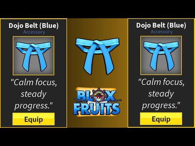 How To Get Blue Dojo Belt in Blox Fruits | Blue Belt Blox Fruits