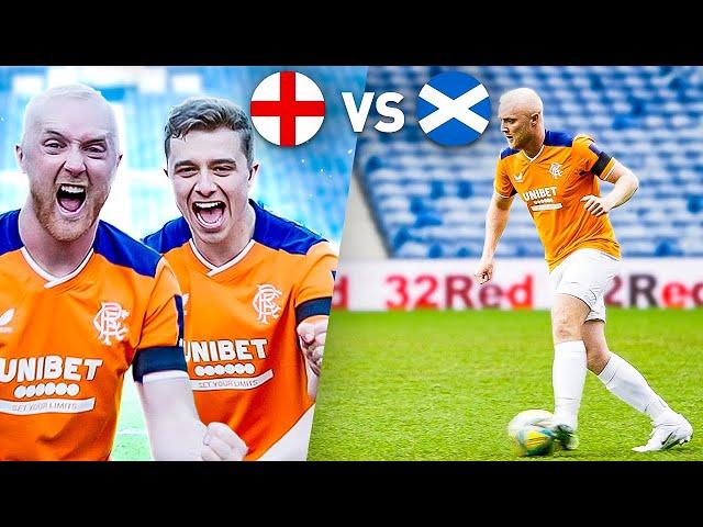 ENGLAND vs SCOTLAND YouTube Football Match!