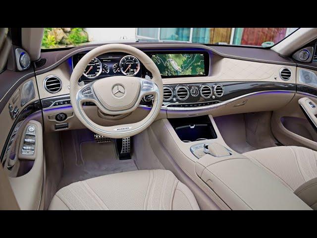 Воздуховоды с подсветкой на Mercedes S-klass W222