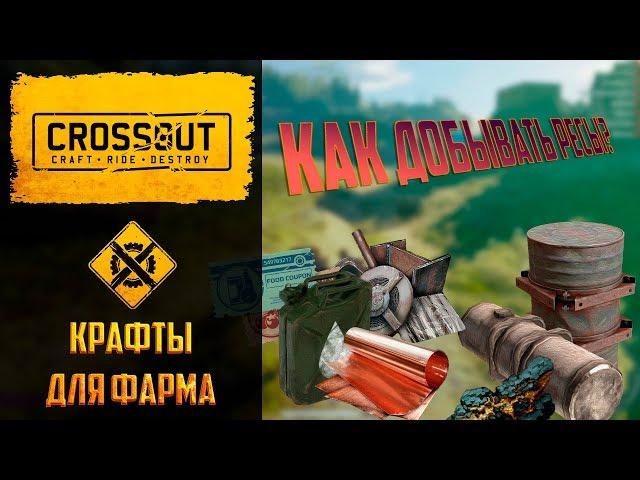 Крафты для фарма ресурсов, опыта и бензина в Crossout: на чем нынче прокачиваться в Кроссаут