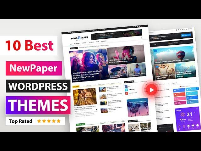 10 Best News WordPress Themes | Best News Magazine WordPress Themes ( Top-Rated ) | Listerr