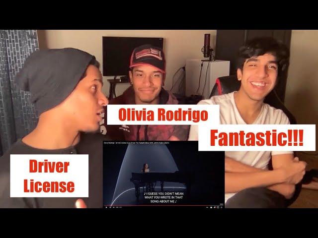 Olivia Rodrigo - Driver License Live on the tonight show (VVV Era Reaction)