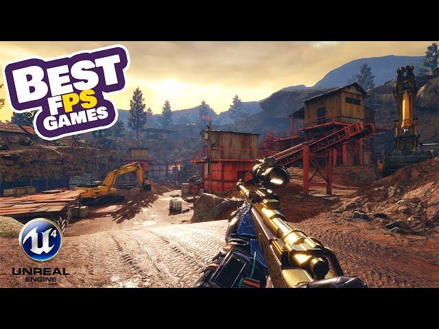 Top 10 Best FPS Games For Android & IOS 2022 | High Graphics Unreal Engine 4