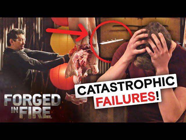 THE MOST SHOCKING BLADE FAILS! | Forged in Fire