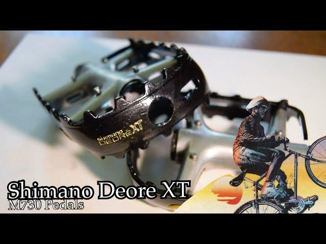 *Gold edition* Shimao DEORE XT M730 pedales: Rebuild and restored