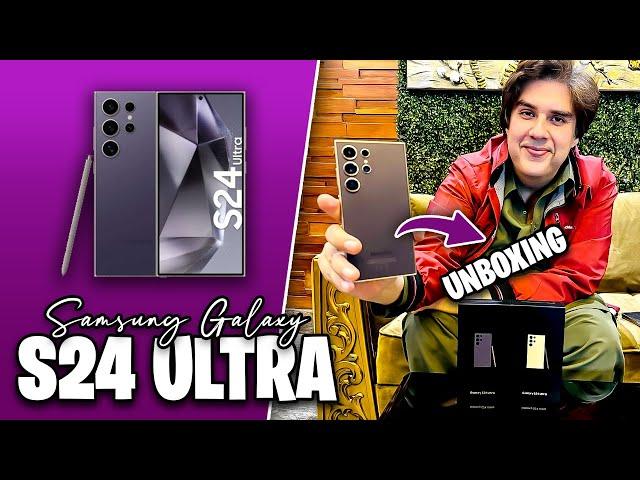 SAMSUNG Galaxy S24 Ultra unboxing,available AT NAVEED GAMES PESHAWAR / Pakistan 