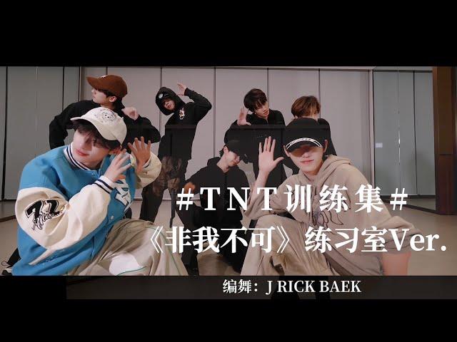 【TNT时代少年团】《非我不可》练习室版 Practice Ver｜#TNT训练集 || 思绪悦动，游走轻盈瞬息，同频共振，盛开心动无限