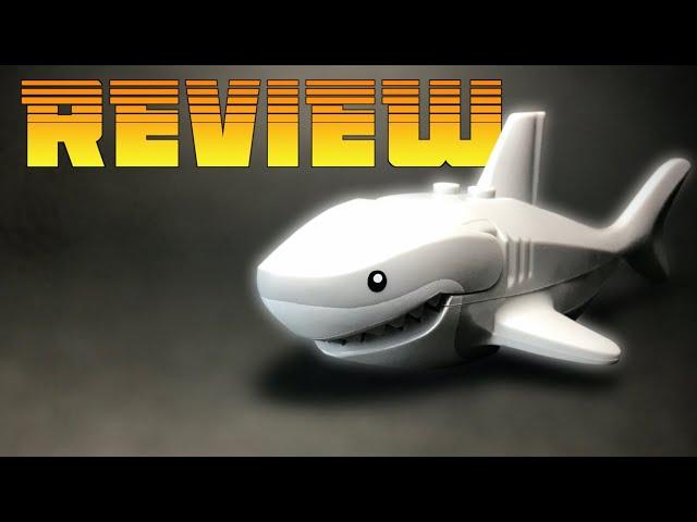 NEW LEGO Great White Shark  Review (From Ocean Exploration Ship 60266) and LEGO Shark Retrospective