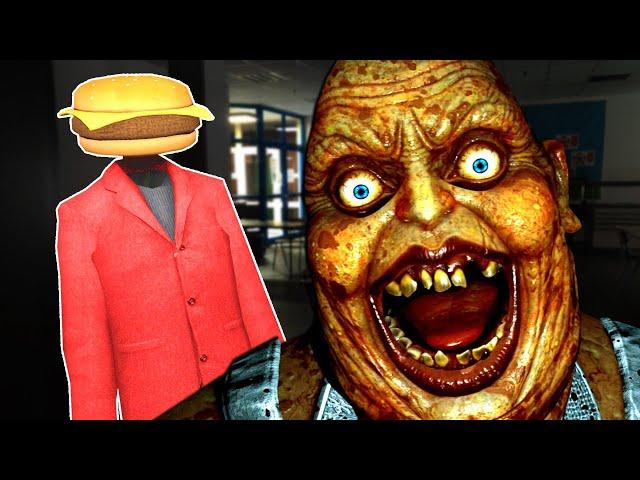 NEVER Go to this School at Night! (Lunch Lady Multiplayer)