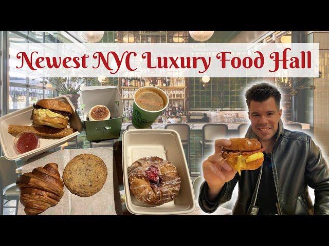 Newest NYC LUXURY Food Hall @ Tin Building