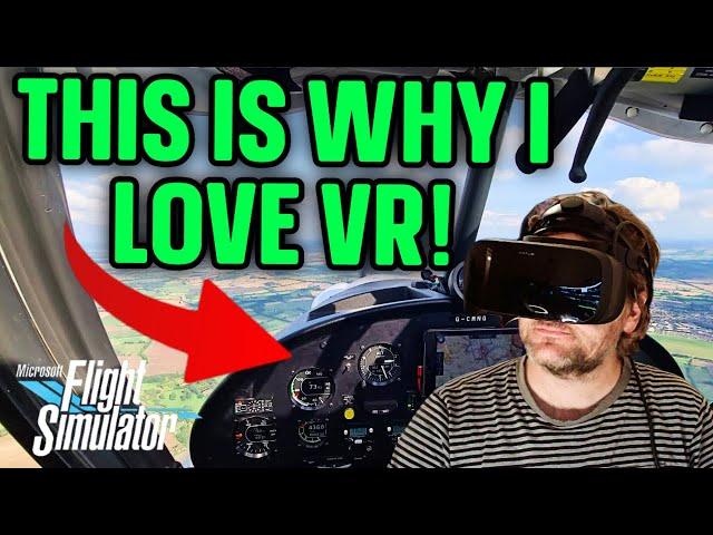 MSFS vs Real Life - THIS IS WHY I LOVE VR! I'm SHOCKED! VARJO AERO | Microsoft Flight Simulator 2020