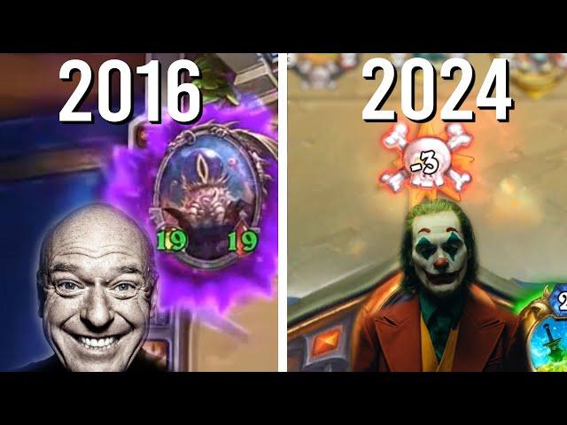 Hearthstone in 2016 vs 2024