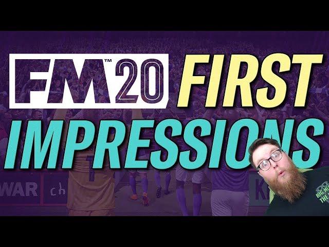 Football Manager 2020 | First Look | FM20 Features