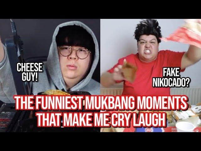 the FUNNIEST mukbang moments/fails that make me laugh