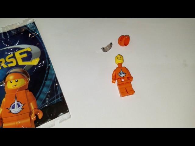 Lego Universe Orange Astronaut Minifigure Polybag