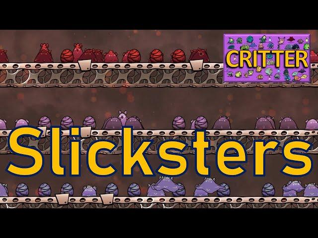 Oxygen Not Included - Critter Tutorial Bites - Slicksters