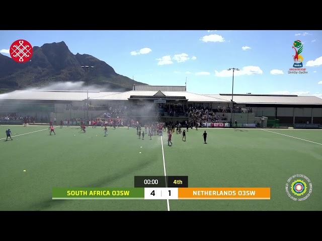 South Africa vs Netherlands - Final O35 Women - 2024 Masters World Cup