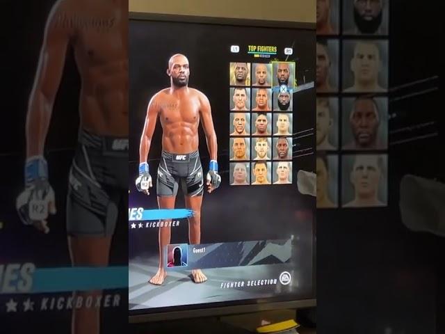 Jon Jones Reacts To Himself As Heavyweight In UFC 4