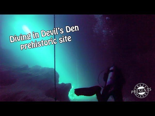 Diving in Devil's Den prehistoric site | Crazydivers