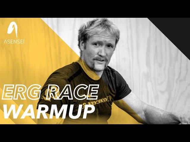 Erg Warm Up - how to effectively warm up for a sprint row