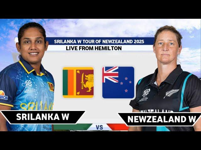 NZW vs SLW | New Zealand Women vs Sri Lanka Women | 1st ODI | Live Cricket Match