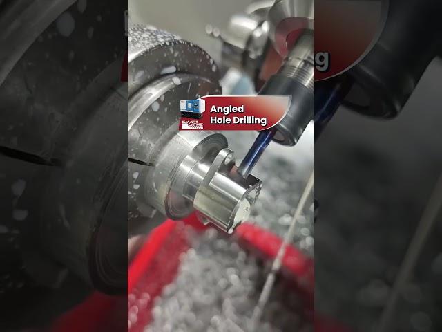 SL-52YT Power Turret for Versatile Connector Machining. #ERNut  #SL52YT  #SpeedIncreaserLiveTool